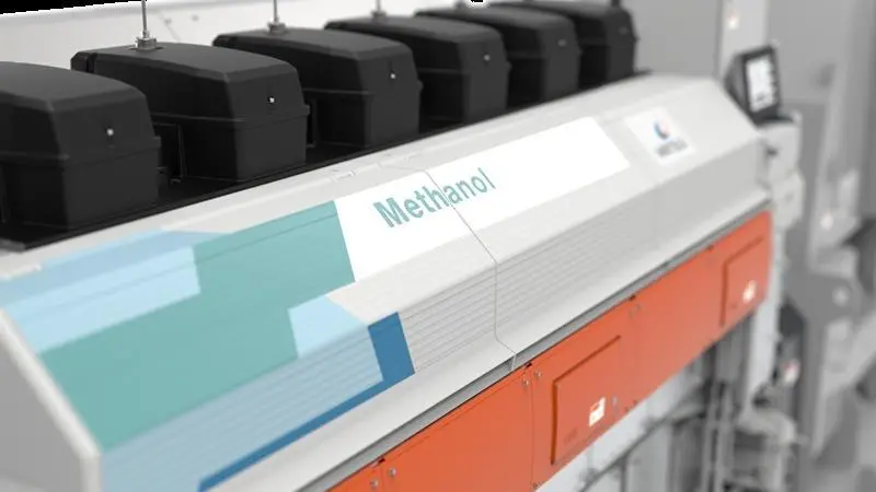 wartsila methanol engine