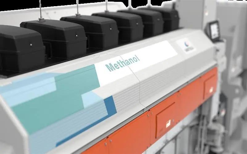 wartsila methanol engine