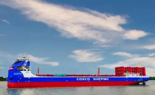 COSCO electric boxship