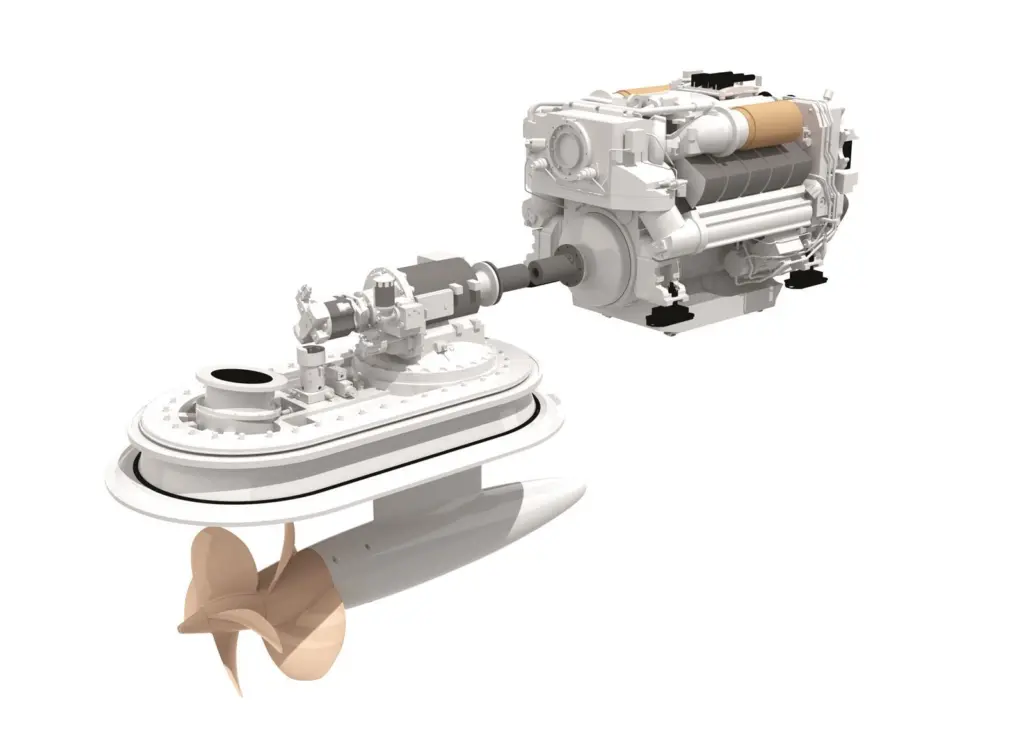 ZF mtu pod propulsion