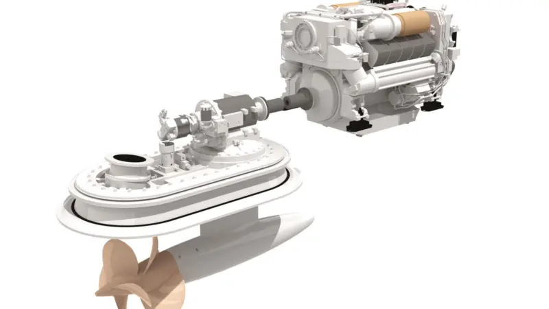 ZF mtu pod propulsion