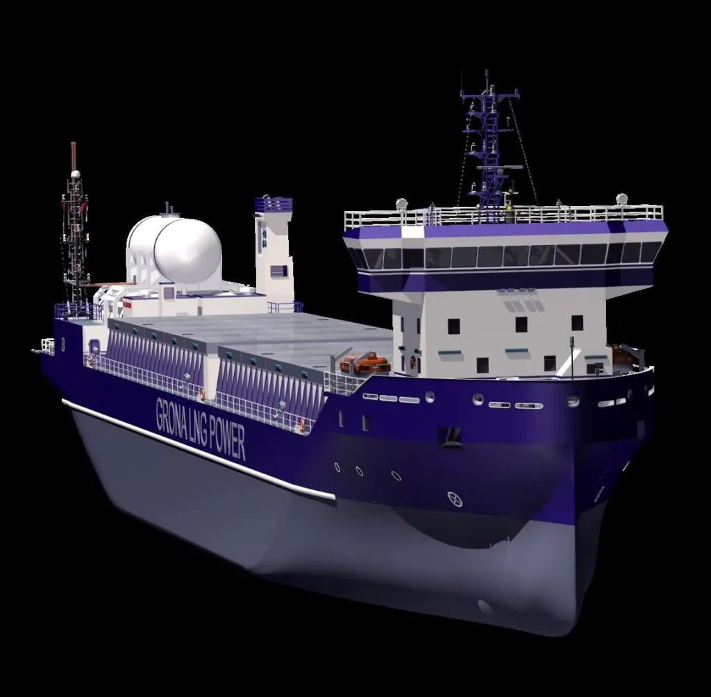 The 6,000t vessel for Grona built with carbon capture capability