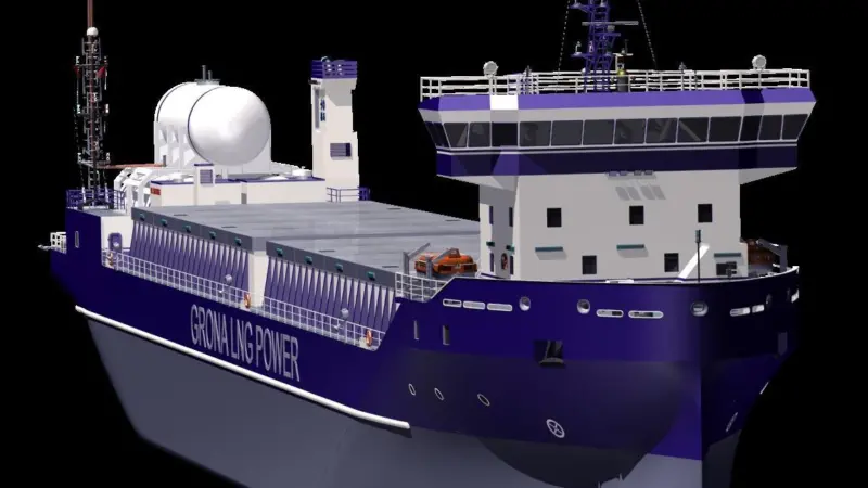 The 6,000t vessel for Grona built with carbon capture capability