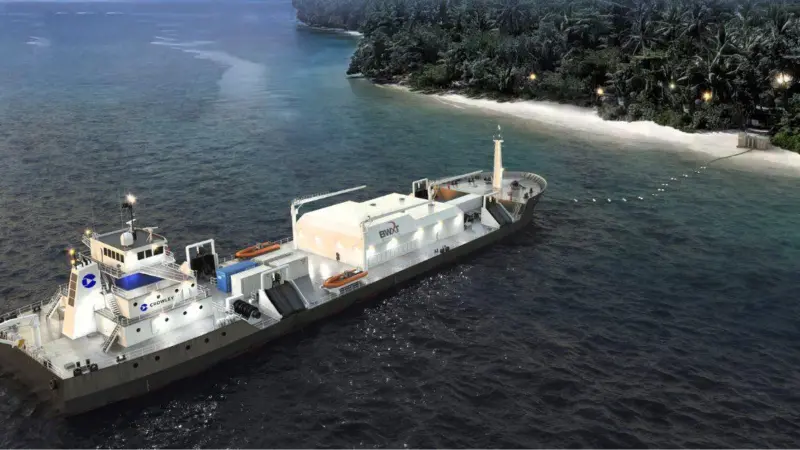 Crowley-nuclear-power-plant-ship-concept