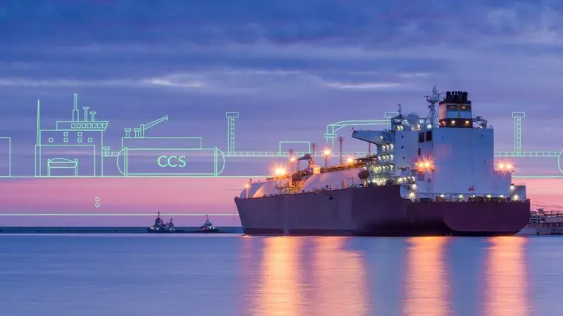 Ship and CCS system graphic