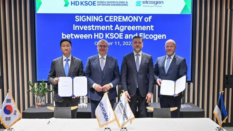 hd hyundai elcogen signing karis ounpuu