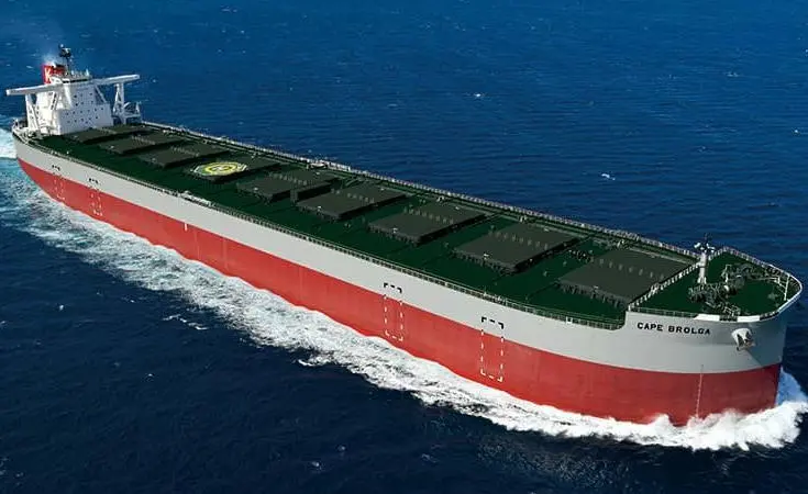 K Line dry bulk carrier