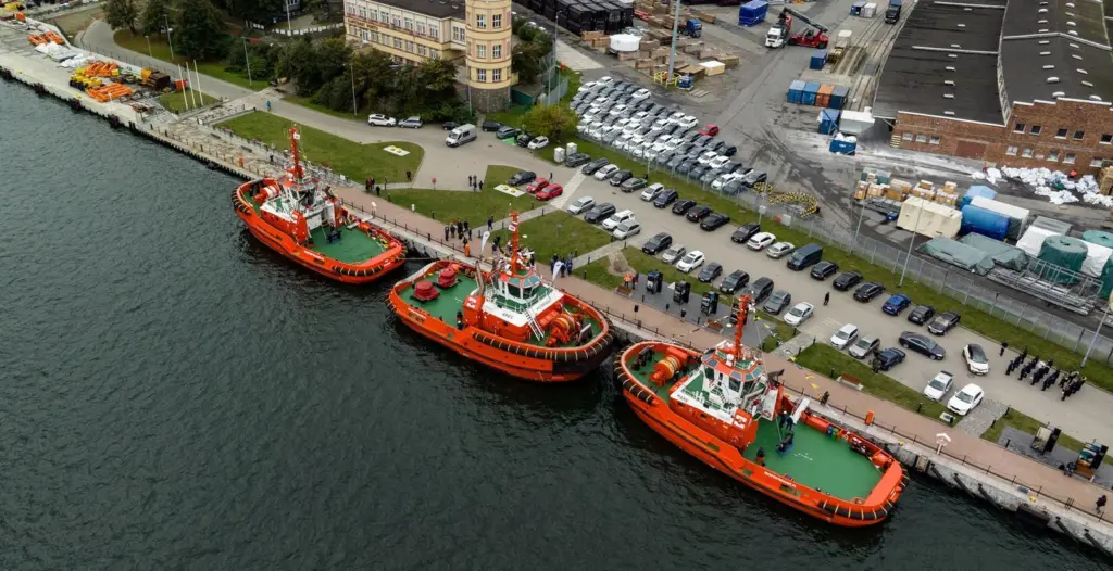 Delivery of three new ASD Tugs to Poland’s WUZ Port and Maritime Services