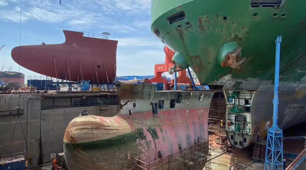 WW bulbous bow