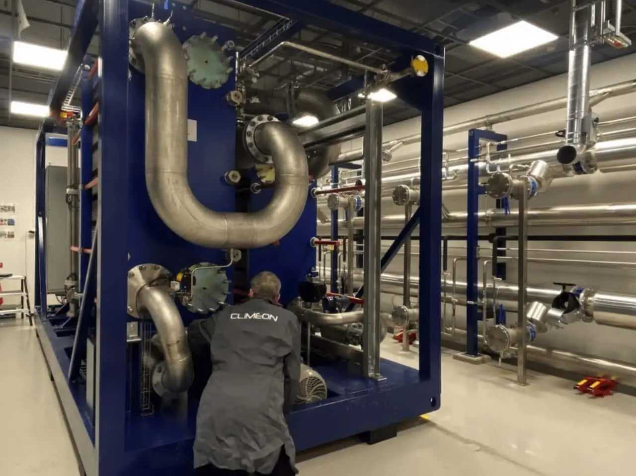 CHEK Climeon waste heat recovery system