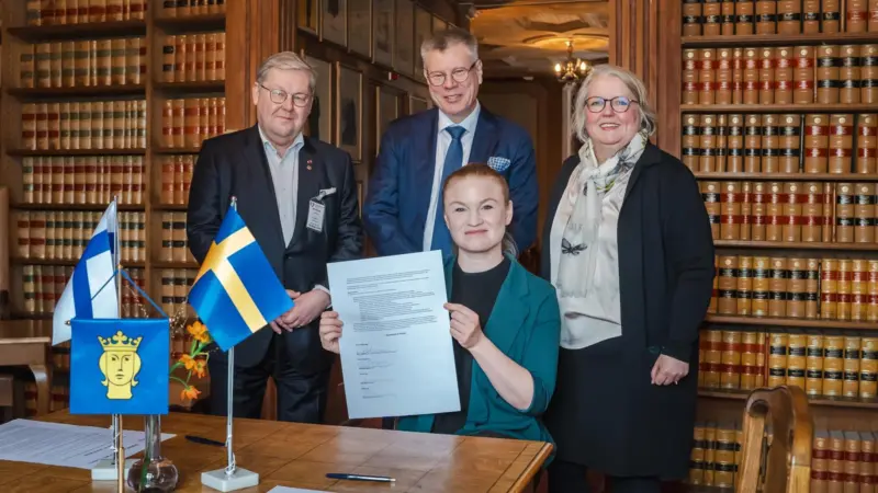 MoU signing for a green shipping corridor in Sweden