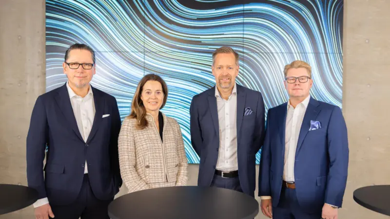 The new brand – DNV Cyber – will launch in mid-2024, bringing together more than 500 cyber security experts.  It follows DNV’s acquisition of Amsterdam-based Applied Risk in 2021, and the conclusion of DNV’s acquisition of Helsinki-headquartered Nixu in December 2023. Remi Eriksen, group president and chief executive of DNV said that cyber security is a defining risk for the coming decade. “Cyber risks can have huge safety, reliability, environmental and financial impacts and threaten the functioning of our societies,” he said.  “This merger combines Nixu’s broad portfolio of IT and managed cyber security services, Applied Risk’s leading position in securing industrial control systems, and DNV’s domain expertise in critical infrastructure industries.” The new combined business will be headed up by Nixu chief executive, Teemu Salmi. It will operate from offices across 11 countries, providing a range of cyber security services. “We are on a united mission to become the most customer-centric cyber security services business in Europe,” said Teemu Salmi.  DNV and Nixu have also combined their management systems certification businesses including ISO/IEC 27001, national security assessments, CSA STAR cloud service certifications, payment card industry security assessments, and healthcare information system security assessments. (l-r) Remi Eriksen, group president and CEO at DNV; Liv Hovem, CEO of DNV’s Accelerator; Teemu Salmi, CEO Nixu and DNV Cyber; Jari Nisk, chair at Nixu