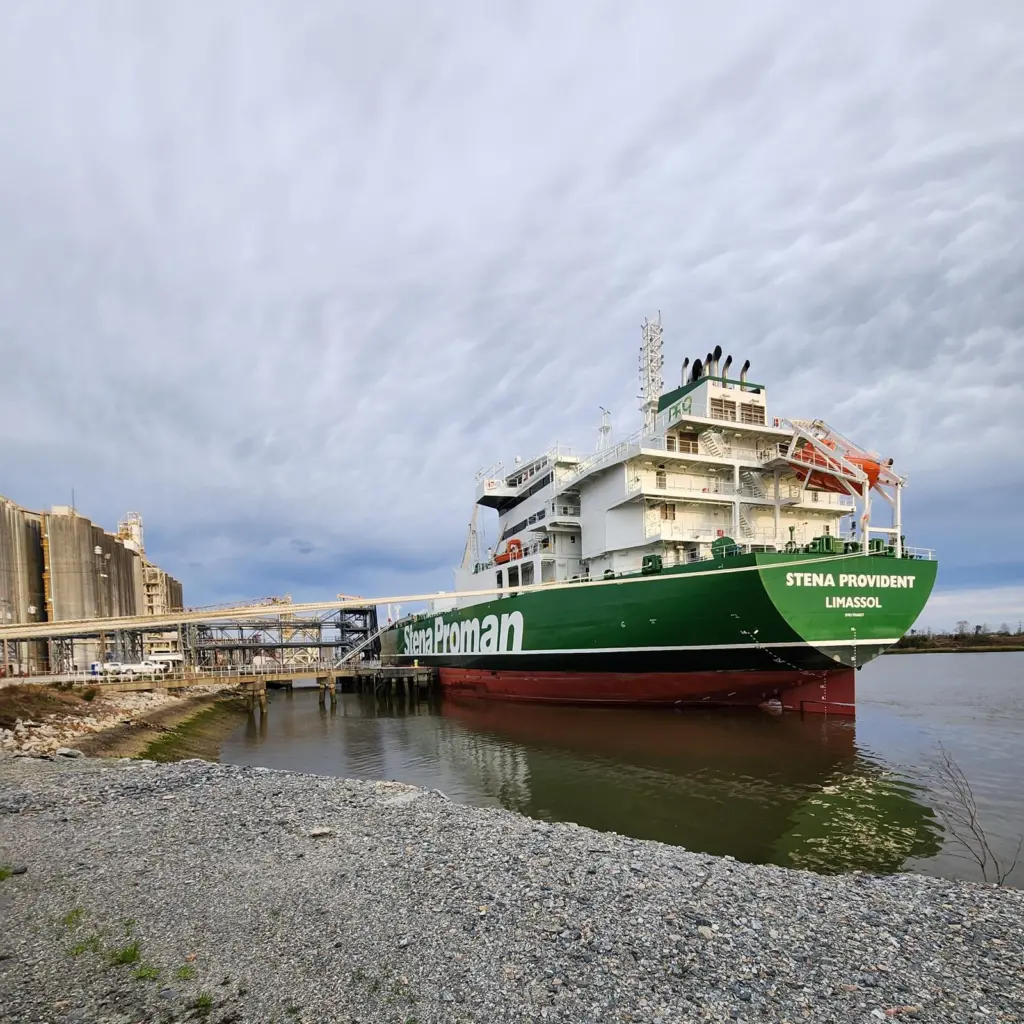 Methanol bunkering at Savannah Port