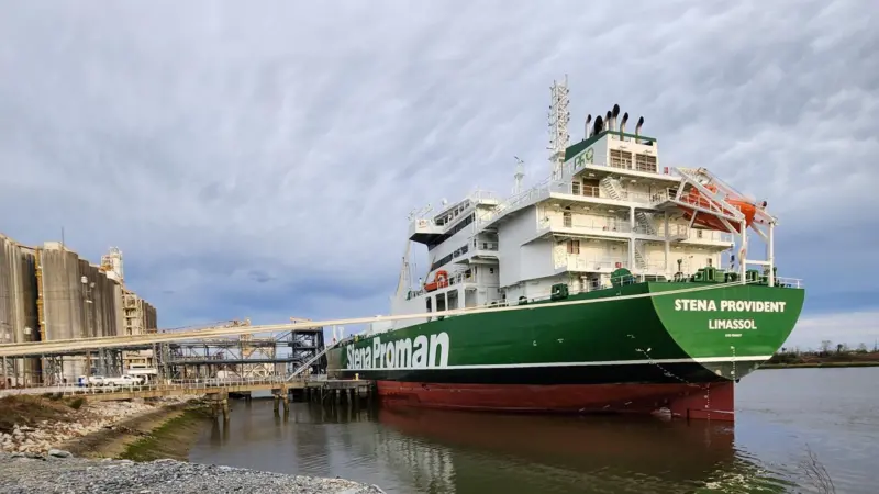 Methanol bunkering at Savannah Port