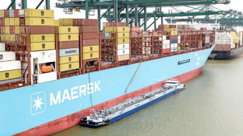 Ane Maersk at Antwerp-Bruges