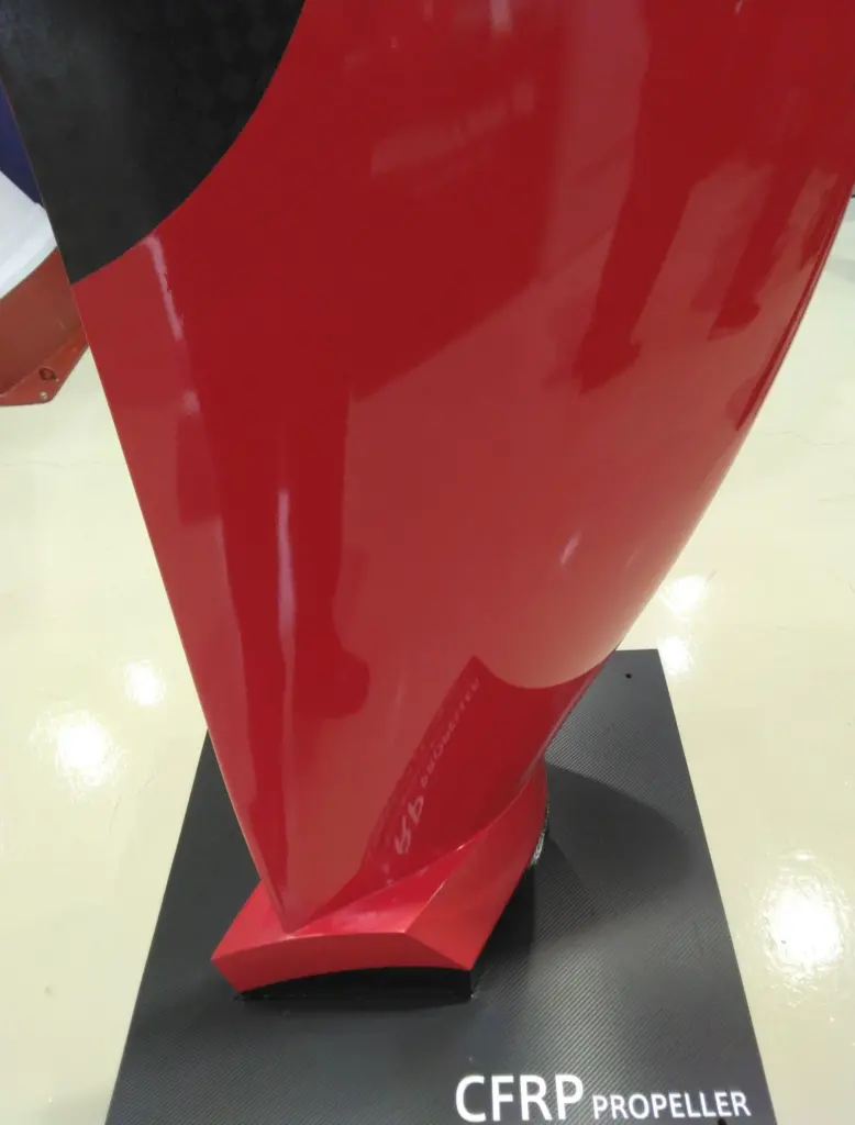 Nakashima Propeller has developed a CFRP propeller