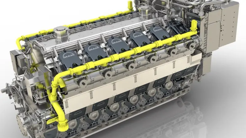MAN 51/60DF engine