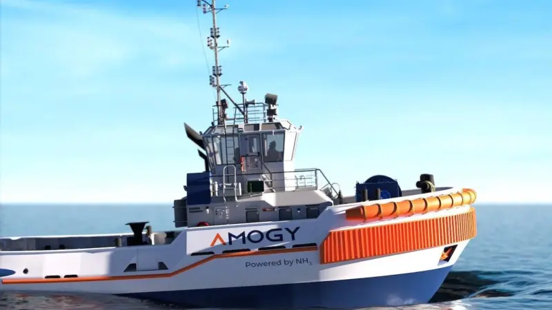 Amogy NH3 Kraken tug
