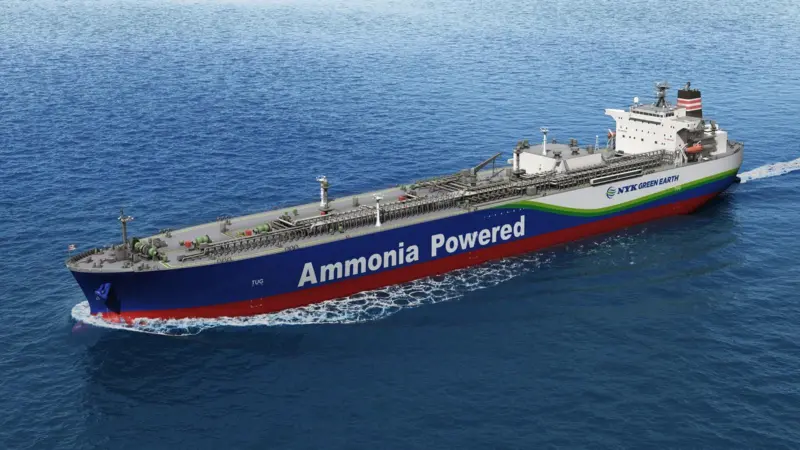 ammonia powered ammonia carrier source IHI