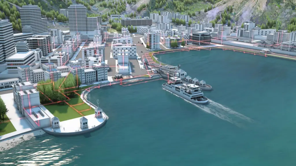 Shore power graphic