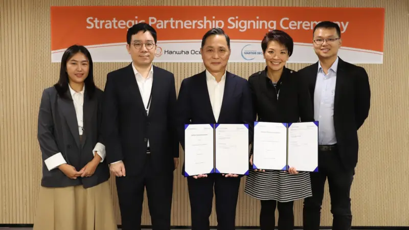 Hanwha Ocean and GCMD sign a strategic partnership agreement in Seoul