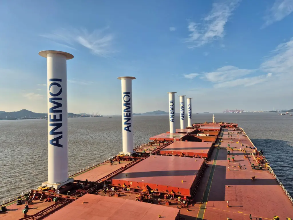 Sohar Max with Anemoi Rotor Sails