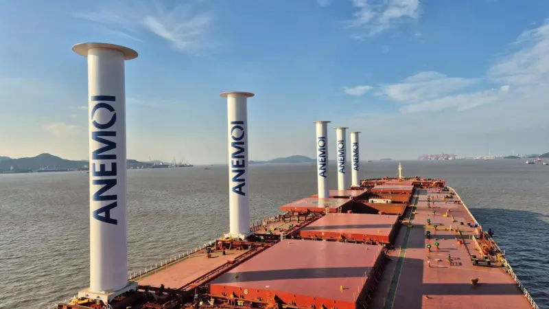 Sohar Max with Anemoi Rotor Sails