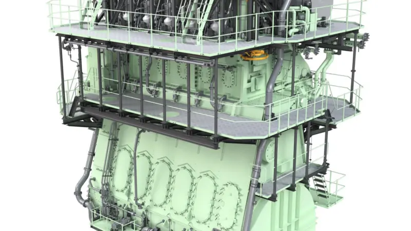 MAN ES’ ME-GI engine