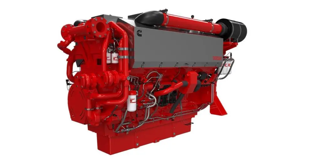 Cummins' QSK60 methanol engine