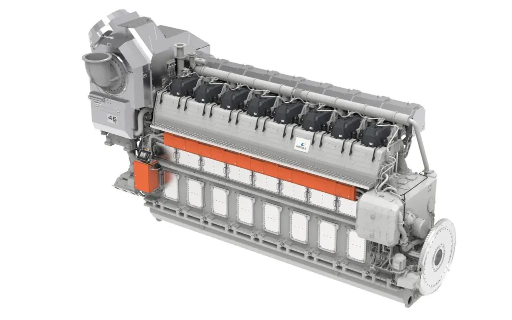 Wärtsilä 46TS-DF dual-fuel engine