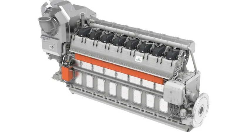 Wärtsilä 46TS-DF dual-fuel engine