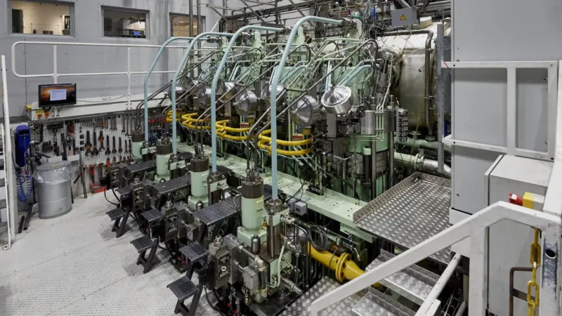 Two-Stroke Ammonia test engine