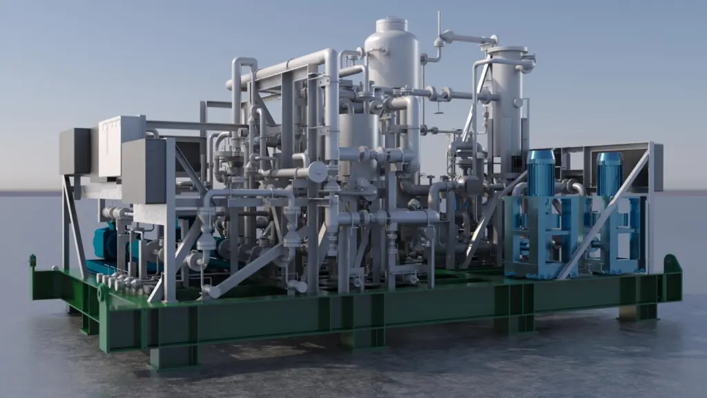 Babcock LGE's ecoFGSS-FLEX ammonia fuel supply system