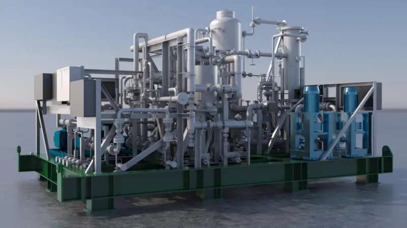 Babcock LGE's ecoFGSS-FLEX ammonia fuel supply system