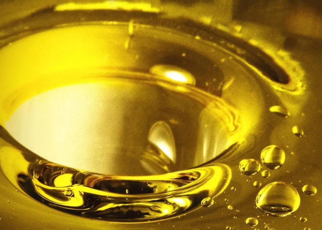 Yellow gloopy marine lubricant