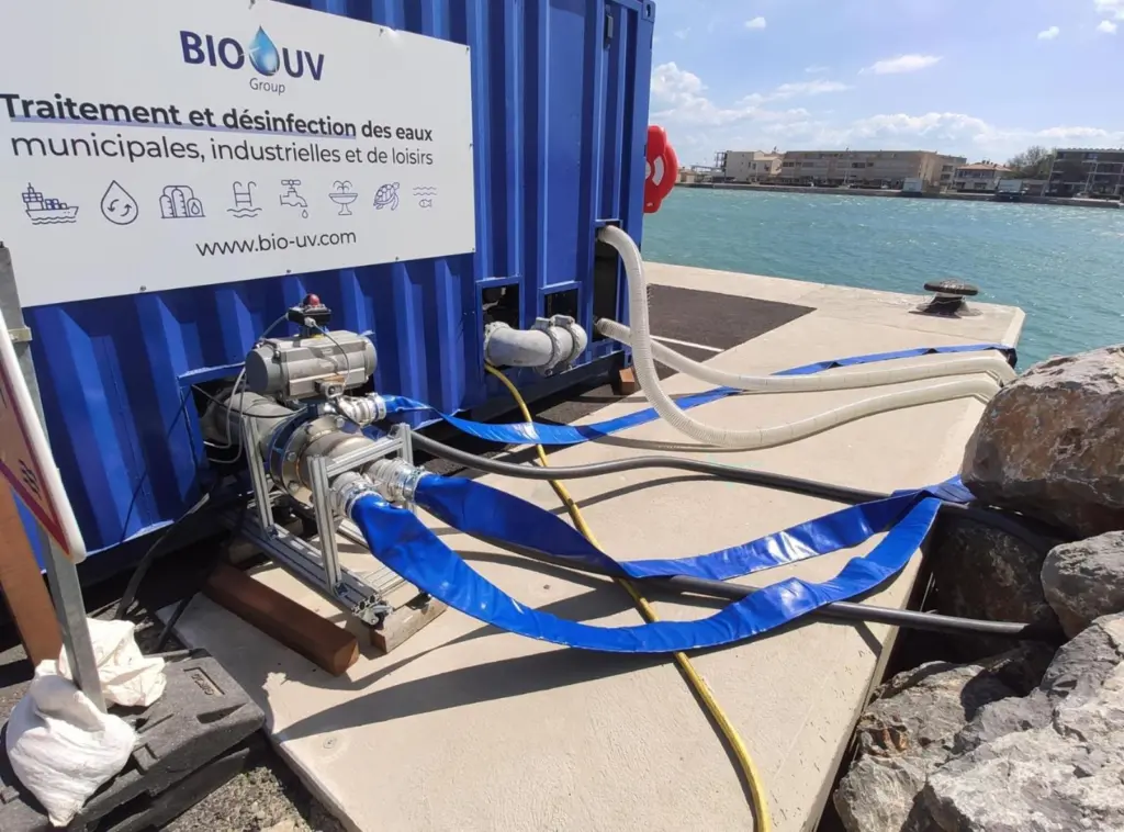 A BIO-UV portable BWTS portside