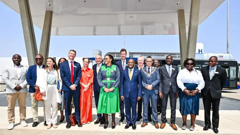 Cleanergy Solutions Namibia has officially inaugurated the country’s first green hydrogen production and refuelling facility