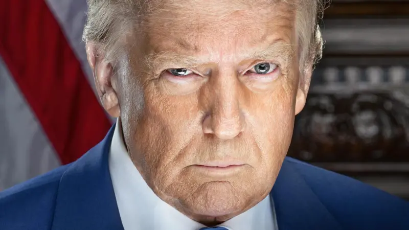 January 2025 Official Presidential Portrait of Donald J. Trump