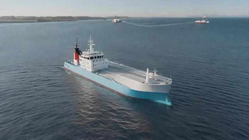 H2 fuelled ship