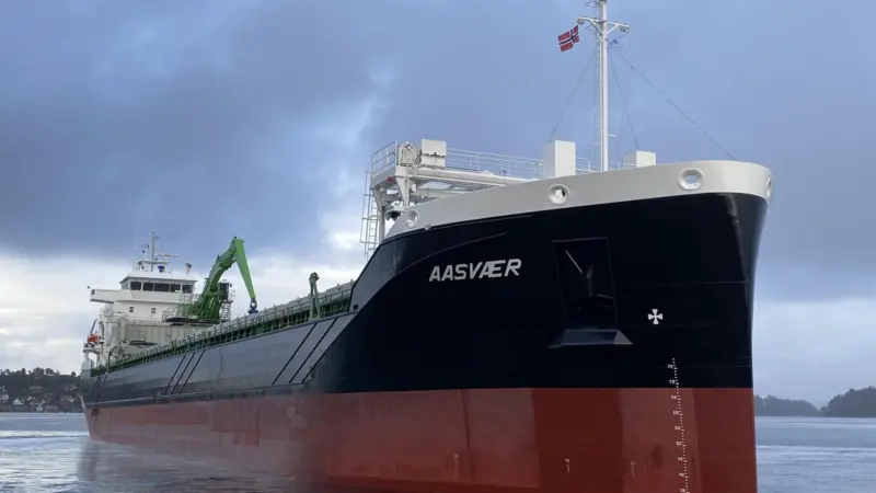 The Aasen Shipping bulk carrier