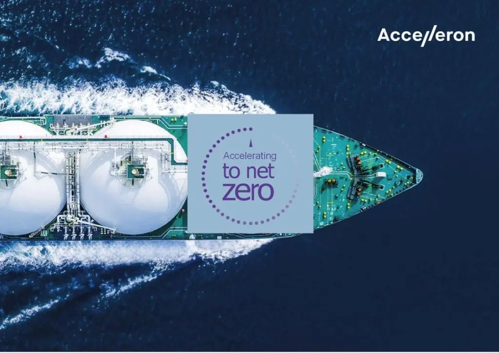 Front page of Accelleron's Accelerating to Net Zero document