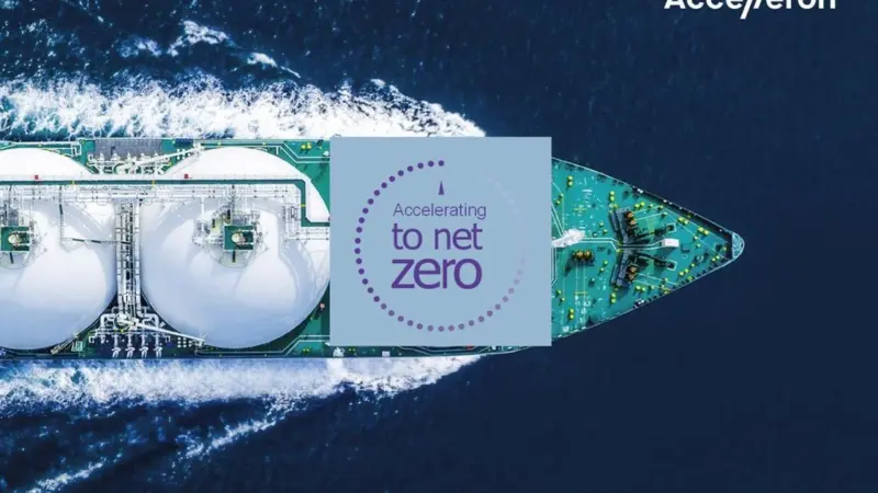 Front page of Accelleron's Accelerating to Net Zero document