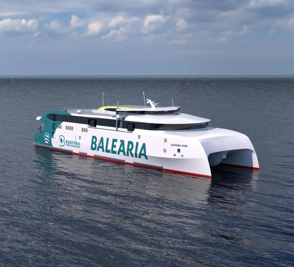 mtu on-board power generator for Balearia