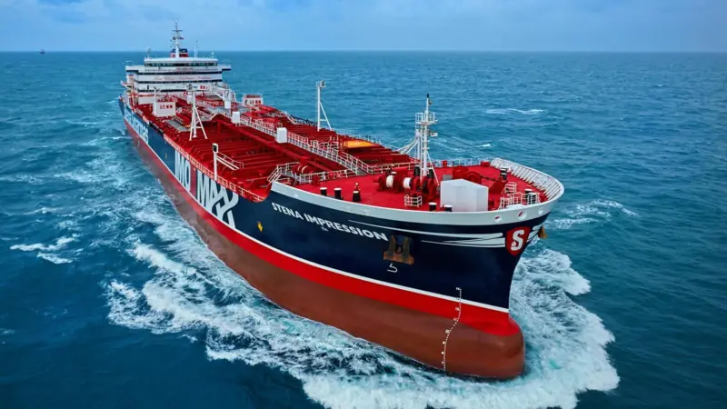 A picture of the Stena Bulk Impression