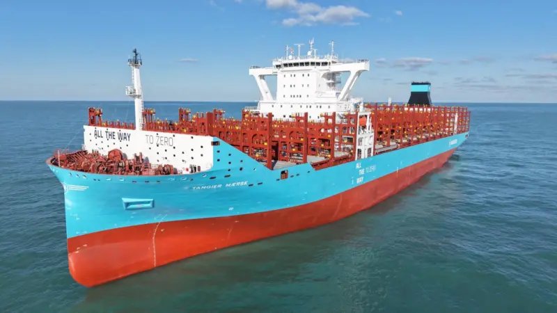 Tangier Maersk at sea