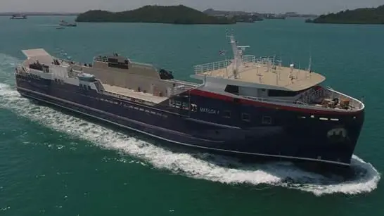 Seatransport 73m SLV was used as the trial platform for the MMR concept.