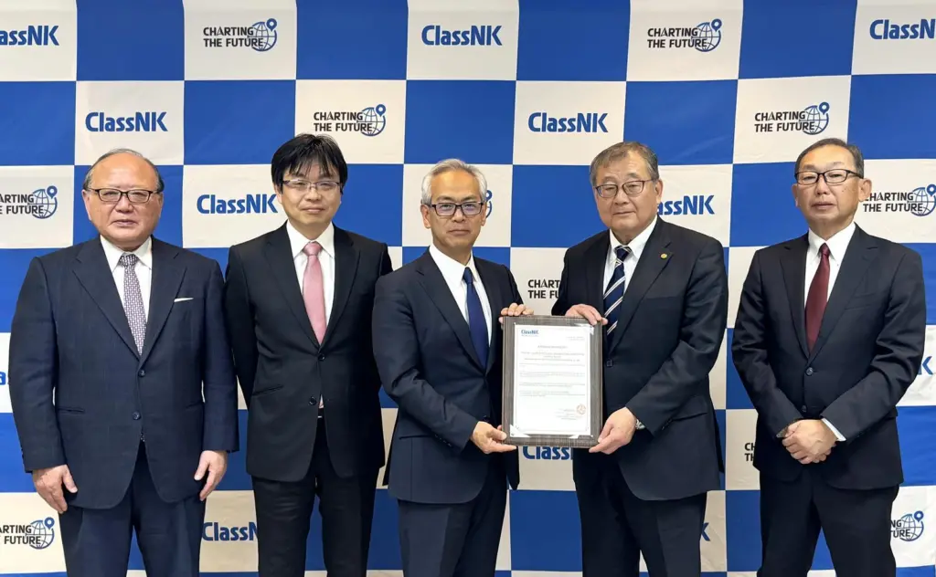 ClassNK AiP for a CO2 carrier