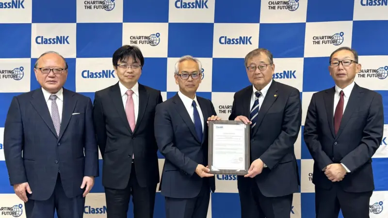 ClassNK AiP for a CO2 carrier