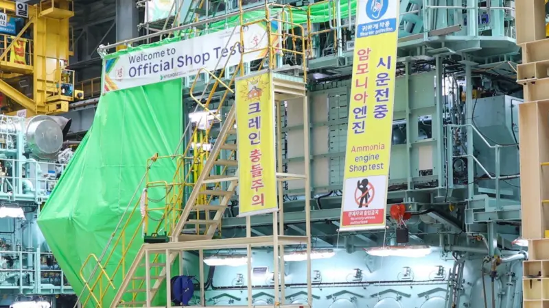 everllence dual-fuel ammonia engine