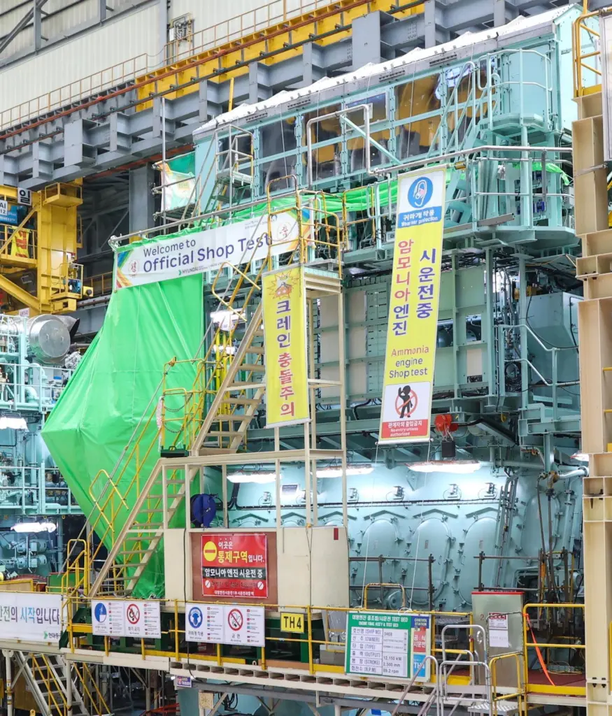 everllence dual-fuel ammonia engine